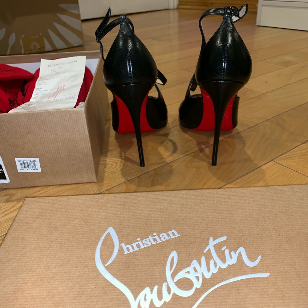 Christian Louboutin heels $599 (worn once) size 40.5.